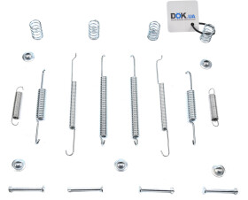 Монтажный комплект барабанных тормозных колодок Vika K60000301
