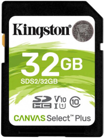 Карта пам’яті Kingston Canvas Select Plus SDHC 32 ГБ