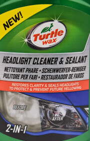Полироль для фар Turtle Wax Headlight Cleaner &amp; Sealant