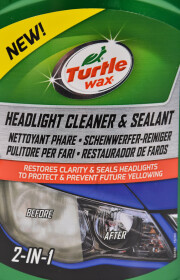 Полироль для фар Turtle Wax Headlight Cleaner & Sealant