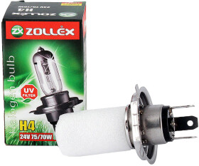 Автолампа Zollex H4 P43t 70 W 75 W прозрачная 10027