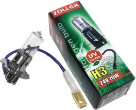 Автолампа Zollex H3 PK22s 70 W прозора 10245
