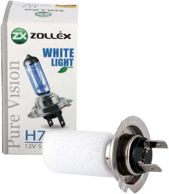 Автолампа Zollex Pure Vision White Light H7 PX26d 55 W темно-блакитна 60124