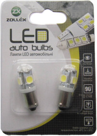 Автолампа Zollex BA9s 9S1114
