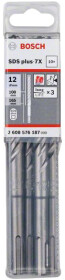 Набор буров Bosch 2608576187 спиральных по бетону 12 мм  10 шт.