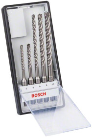 Набір бурів Bosch 2608576199 спіральних по бетону 5-10 мм 5 шт.