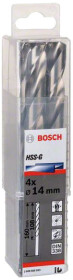 Набір свердл Bosch спіральних по металу 2608585593 14 мм 4 шт.