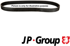 Поликлиновой ремень JP Group 4118100100