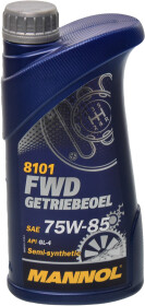Трансмісійна олива Mannol FWD Getriebeoel GL-4 MT-1 75W-85 напівсинтетична