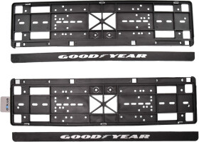 Комплект рамок номерного знака Aurora NPH-05 колір чорний Goodyear