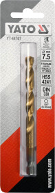 Свердло Yato спіральне по металу YT-44767 7.5 мм
