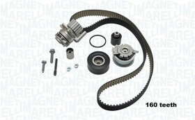 Комплект ремня ГРМ + помпа Magneti Marelli 341406440001