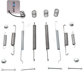 Монтажный комплект барабанных тормозных колодок Delphi LY1206