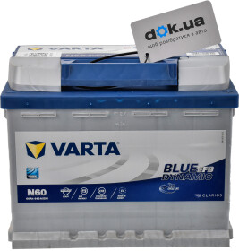 Аккумулятор Varta 6 CT-60-R Blue Dynamic EFB 560500064