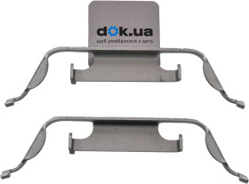 Компоненти дискових гальмівних колодок Bosch 1 987 474 627