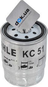 Топливный фильтр Mahle KC 51