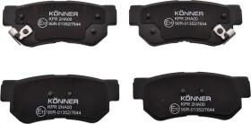 Тормозные колодки KONNER-KOREA kpr2ha00