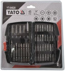 Набор бит с держателем Yato YT-04620 44 шт.