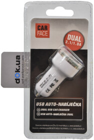 USB зарядка в авто Carface docf20679