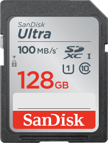 Карта памяти SanDisk Ultra SDXC 128 ГБ SDSDUNR-128G-GN3IN