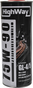 Трансмиссионное масло HighWay GL-4 / 5 75W-90