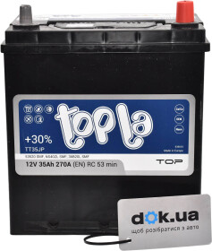 Аккумулятор Topla 6 CT-35-R Top JIS 118735