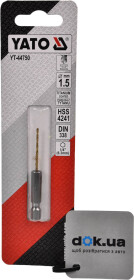 Свердло Yato спіральне по металу YT-44750 1.5 мм
