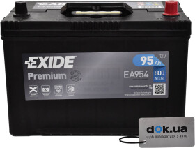 Аккумулятор Exide 6 CT-95-R Premium EA954