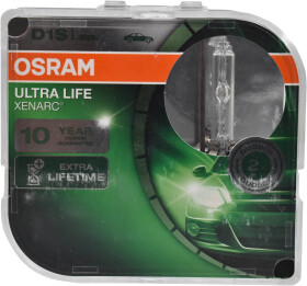 Автолампа Osram Xenarc Ultra Life D1S PK32d-2 35 W прозора 66140ULT-HCB