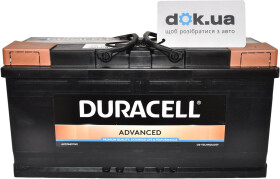 Аккумулятор Duracell 6 CT-110-R Advanced DA110