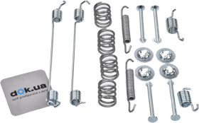 Монтажный комплект барабанных тормозных колодок OJD (Quick Brake) 1050777