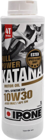 Моторное масло 4T Ipone Full Power Katana 10W-30 синтетическое