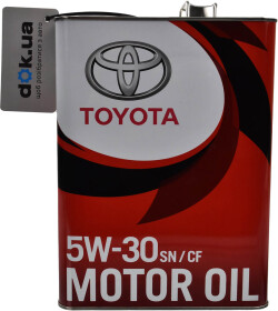 Моторное масло Toyota Motor Oil SN/CF 5W-30