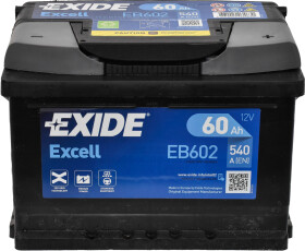 Акумулятор Exide 6 CT-60-R Excell EB602