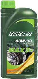 Трансмиссионное масло Fanfaro Max 5+ GL-4 / 5 80W-90 минеральное