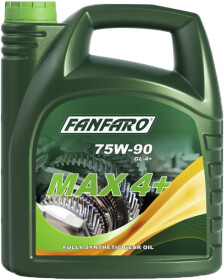 Трансмиссионное масло Fanfaro Max 4+ GL-4+ 75W-90 синтетическое