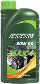 Трансмиссионное масло Fanfaro Max 4 GL-4 80W-90 минеральное