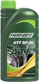 Трансмиссионное масло Fanfaro ATF SP-III синтетическое