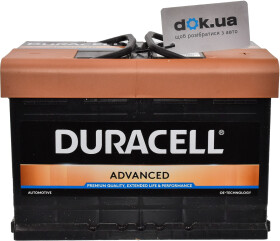 Аккумулятор Duracell 6 CT-74-R Advanced DA74
