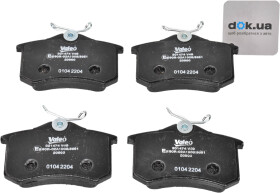 Тормозные колодки Valeo 301474