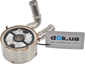 Масляный радиатор двигателя Mazda LF6W14700A