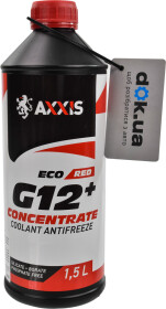 Концентрат антифриза Axxis Concentrate ECO G12+ красный