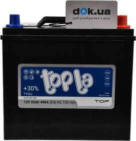 Акумулятор Topla 6 CT-55-R Top JIS 118255