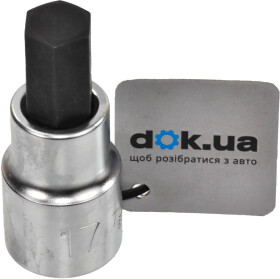 Торцева голова з битою Toptul BCDA2417 H 17 3/4