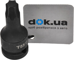 Торцевая головка с битой Toptul KADA1655 T55 1/2