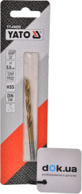 Свердло Yato спіральне по металу YT-44650 5 мм