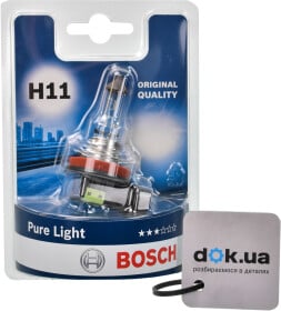 Автолампа Bosch Pure Light H11 PGJ19-2 55 W 1987301339