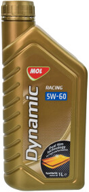 Моторное масло MOL Dynamic Racing 5W-60 синтетическое