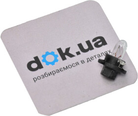 Автолампа Narva BAX BAX8,4d 1,2 W прозрачная 17028CP