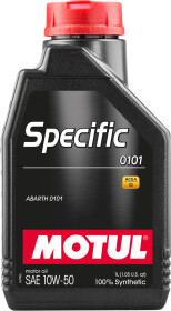 Моторна олива Motul Specific 0101 10W-50 синтетична